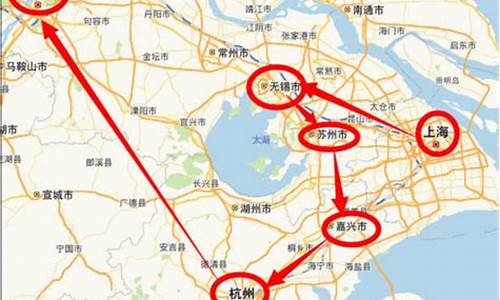 华东五省旅游路线图_华东五省旅游路线图高清