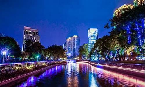 中山岐江公园夜景_中山岐江公园夜景图片