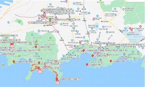 山东青岛旅游路线图最新版_山东青岛旅游路线图最新版高清