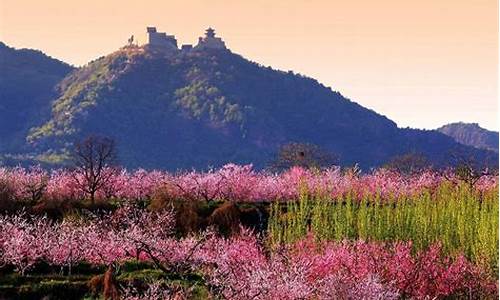 平谷桃花海风景区_平谷桃花海