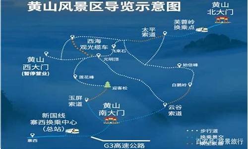 上海出发黄山旅游攻略_上海出发黄山旅游攻略路线