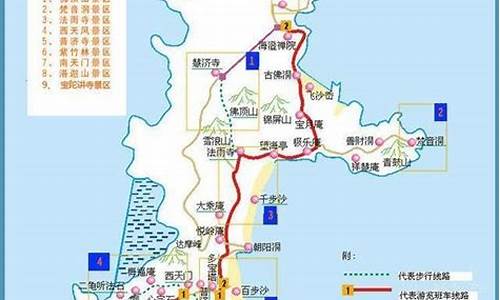 上海至普陀山自驾游路线_上海至普陀山自驾游路线图